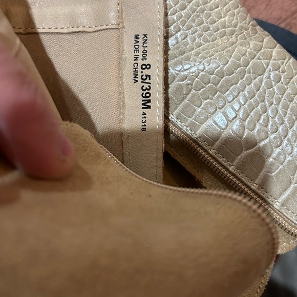 Chinese Laundry Koraline cream bootie Size 8.5 - Picture 6 of 8